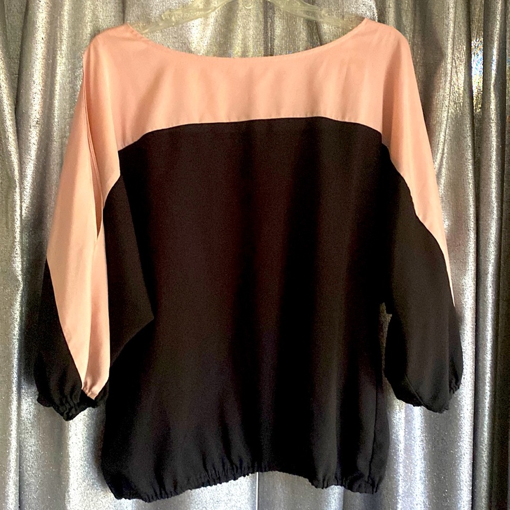 New York & Company cold shoulder blouse